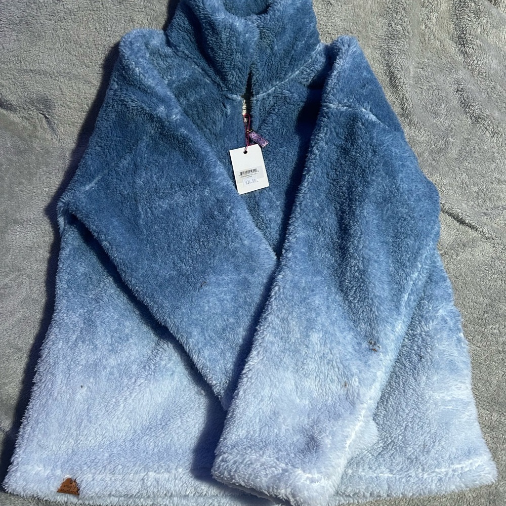 Simply Southern Blue Fleece Throw